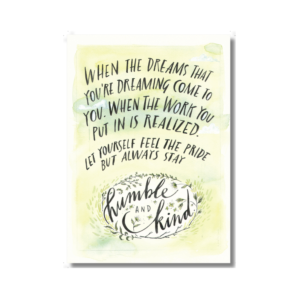 Humble and Kind Poster 1