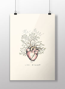 The Tree album art poster hanging Lori McKenna